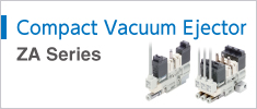 Compact Vacuum Ejector Series ZA