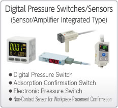 Electronic Pressure Switches/Sensors (Self-contained Type)