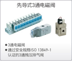 先導式3通電磁閥