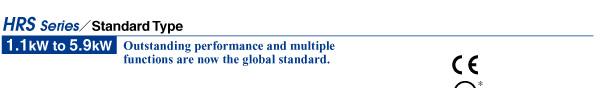 HRS Series Standard Type HRS Series Standard Type