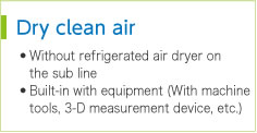 Dry clean air